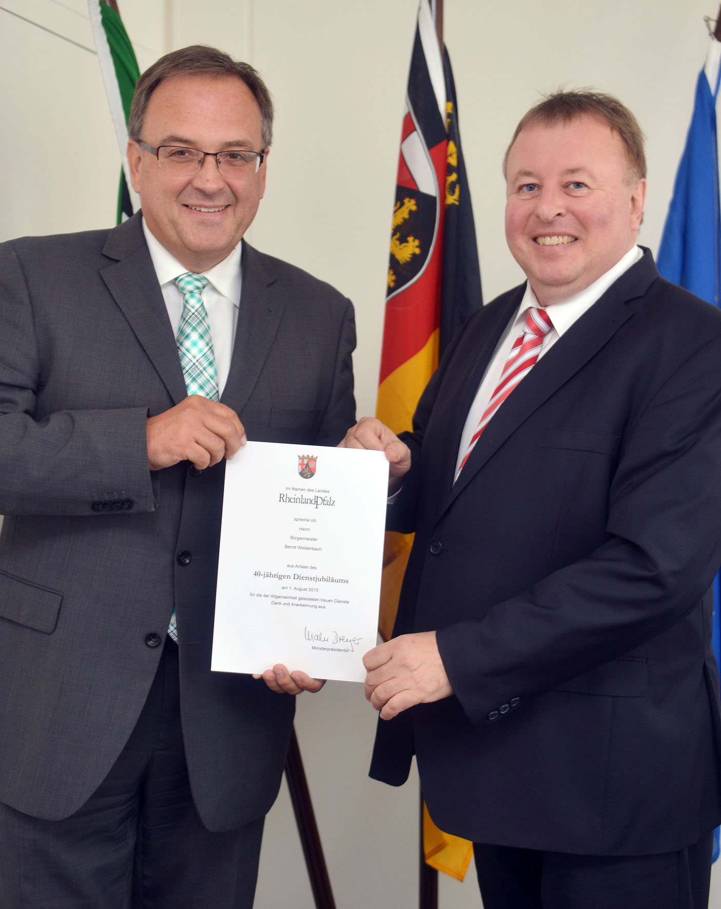 AW Kreis Weidenbach Dienstjub | Kreisverwaltung Ahrweiler