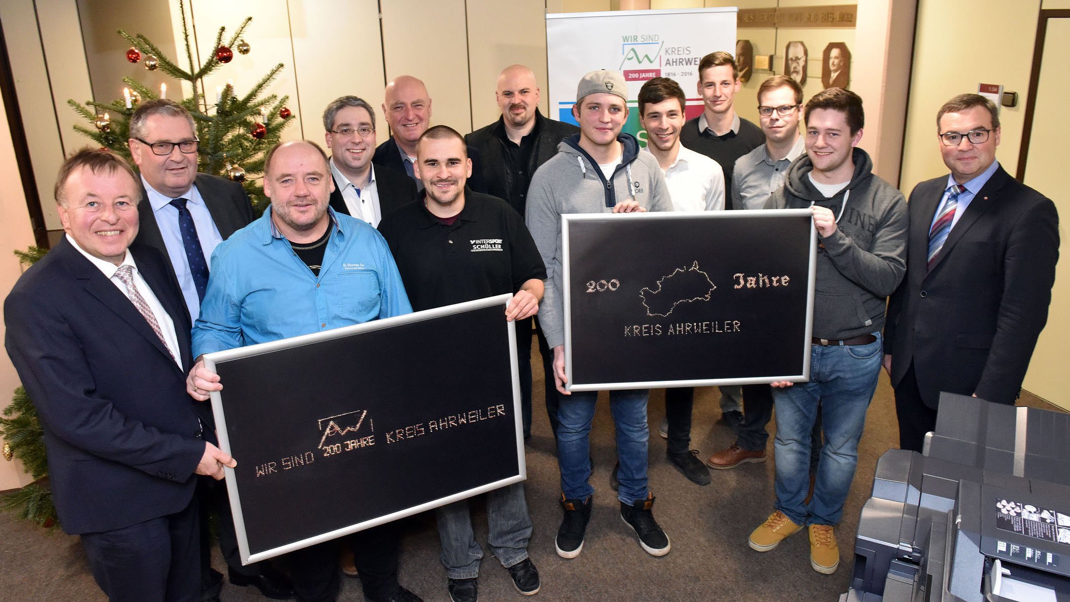 AW Kreis Besuch Junggesellen Schaubilder Kreis 200 Jahre | Kreisverwaltung Ahrweiler