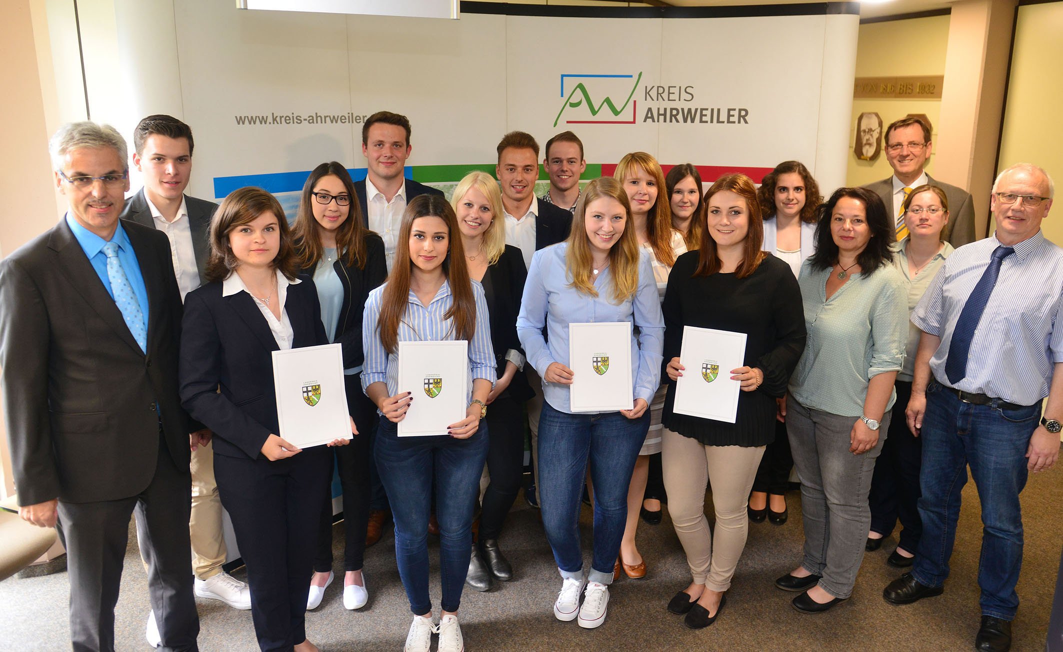 AW Kreis Ernennung Anwärter Azubis | Kreisverwaltung Ahrweiler