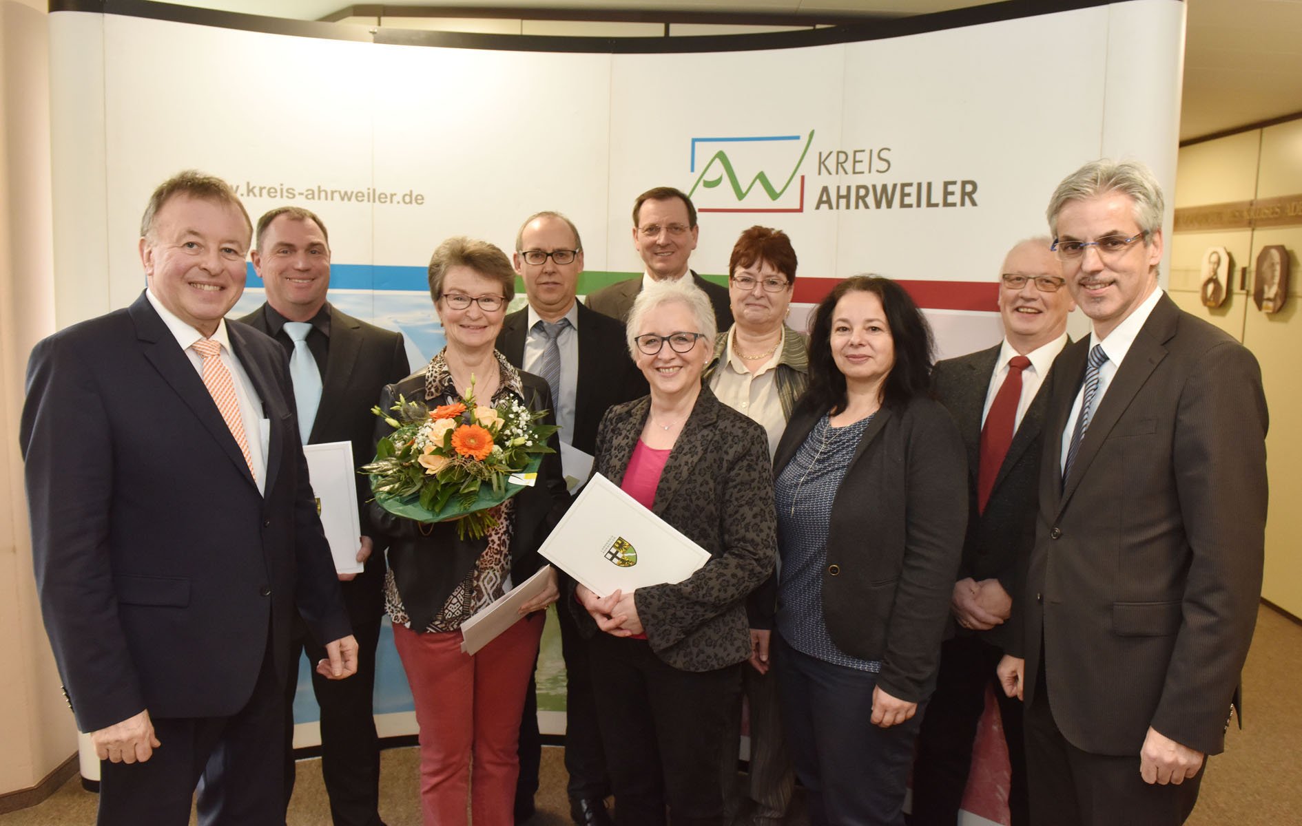 AW Kreis Dienstjubiläen | Kreisverwaltung Ahrweiler