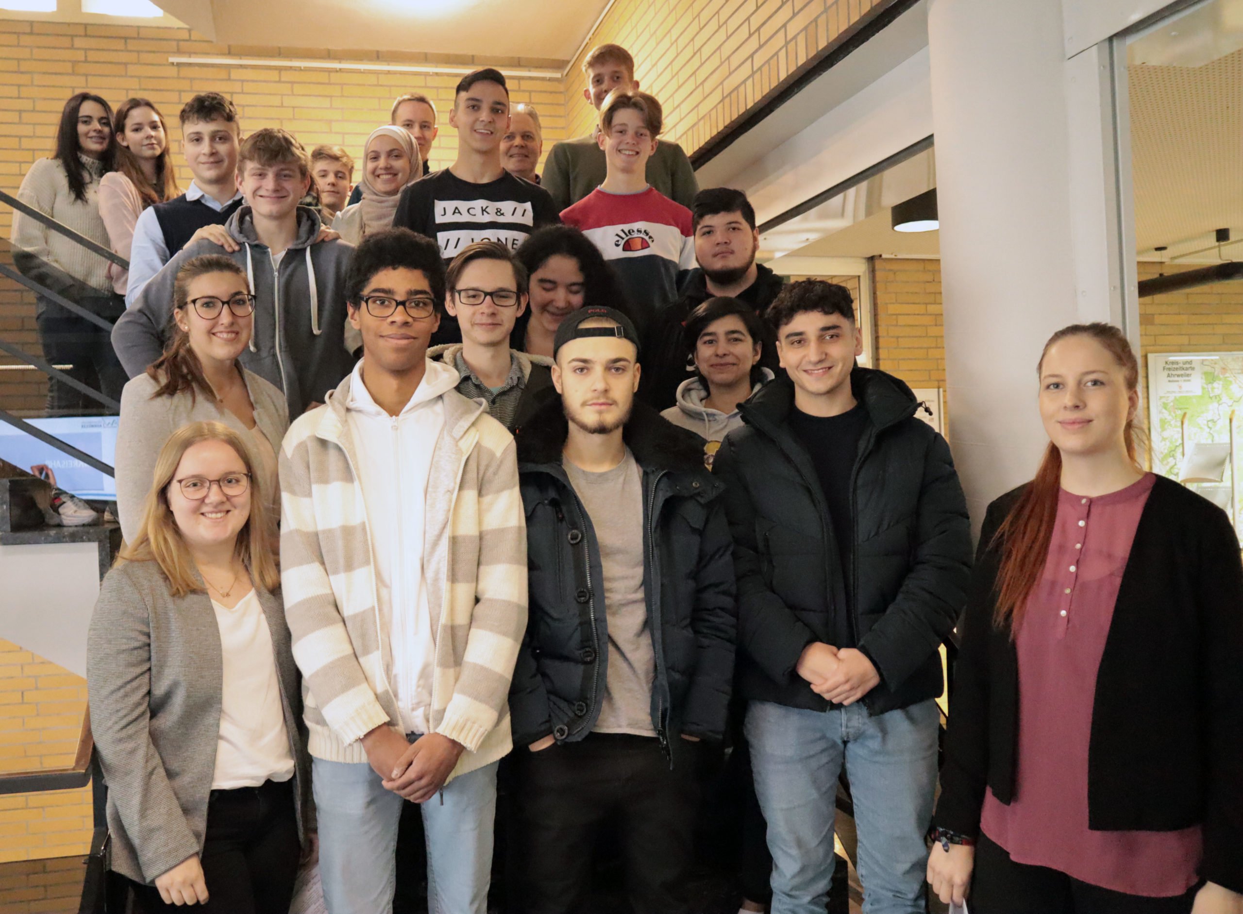 Schüler lernen die Kreisverwaltung als Arbeitgeber kennen ...